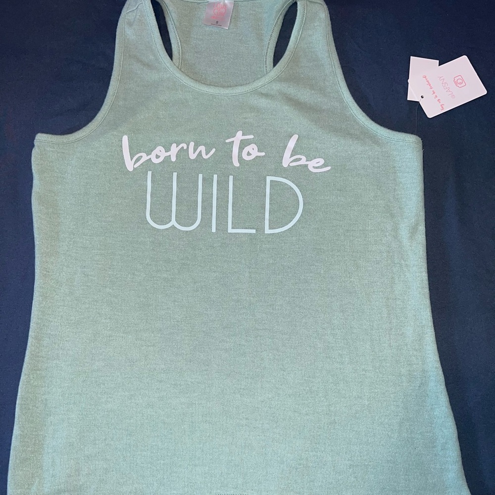 Born to be wild tank top